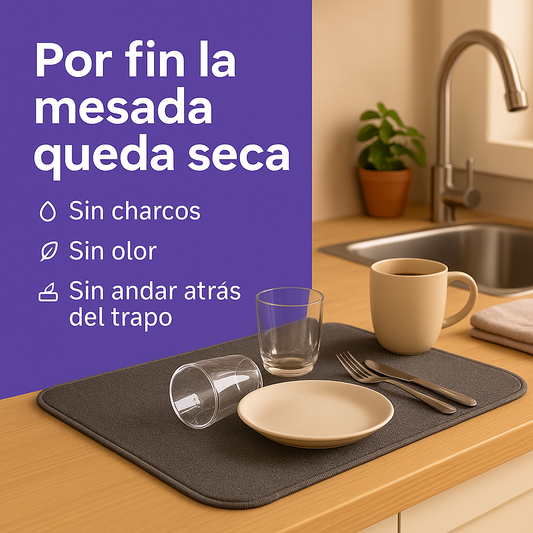 TAPETE SUPER ABSORBENTE ANTIDESLIZANTE