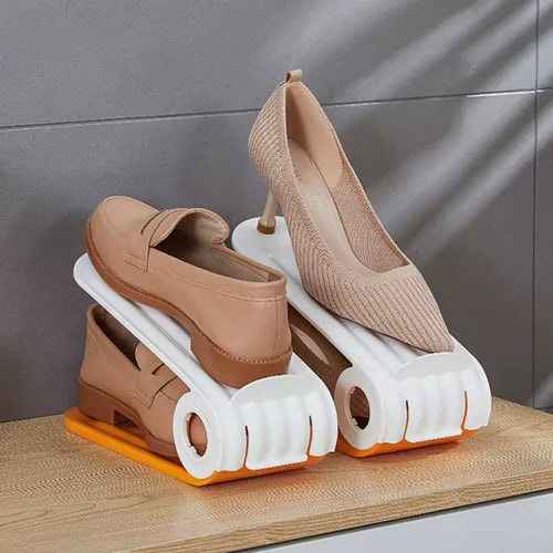 6 ORGANIZADORES DE ZAPATOS REGULABLES