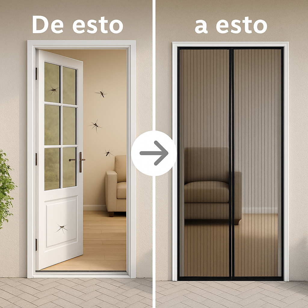 Mosquitero Moxi® - Puertas abiertas, mosquitos afuera