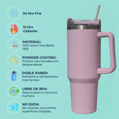 Comprá 1 y Llevate 2: Vaso Termico Mug By Moxi 🥤
