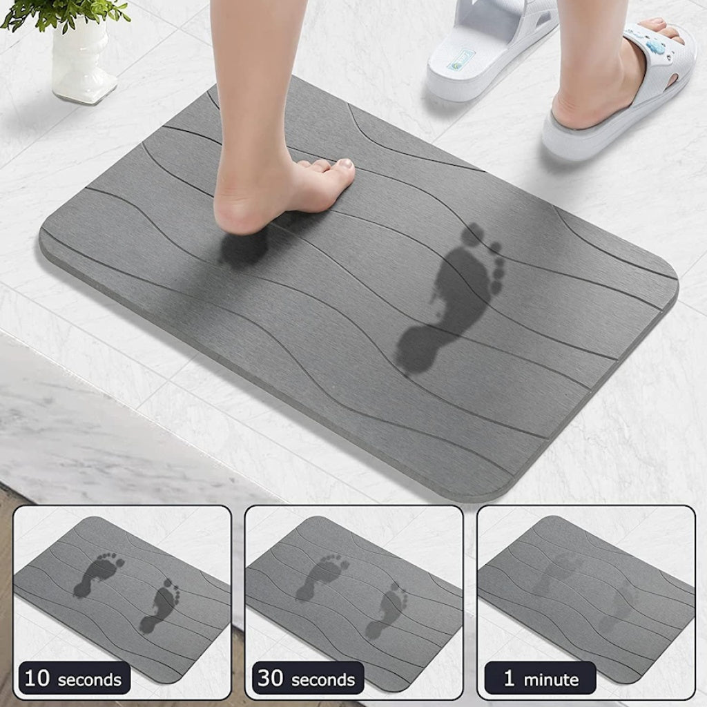 ALFOMBRA DE BAÑO ANTIDESLIZANTE SUPER ABSORBENTE