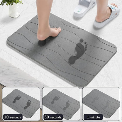 ALFOMBRA DE BAÑO ANTIDESLIZANTE SUPER ABSORBENTE