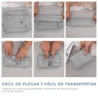 ORGANIZADOR DE VALIJA 6 PIEZAS